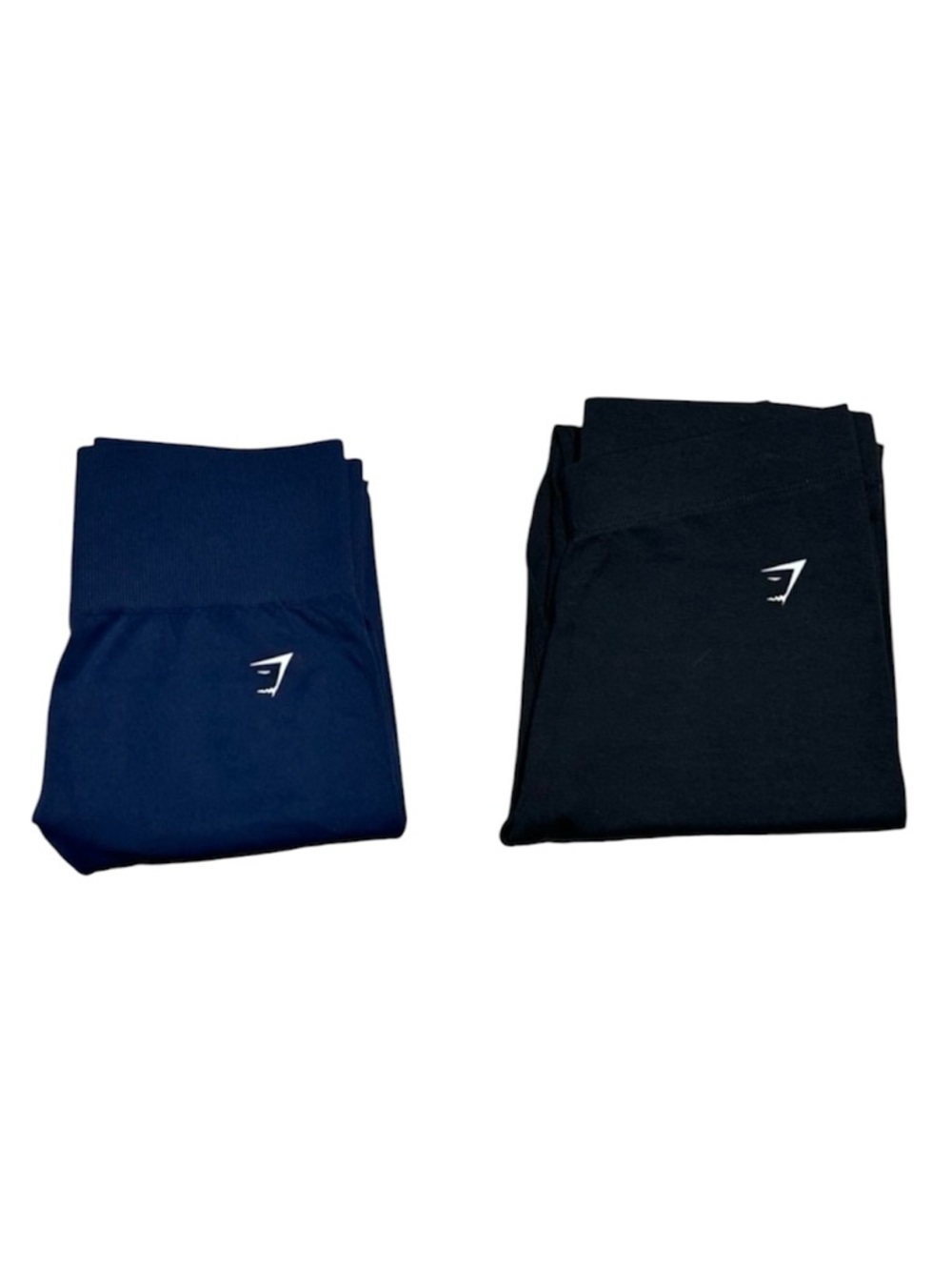 GymShark leggings size Small 2 bundle navy & black